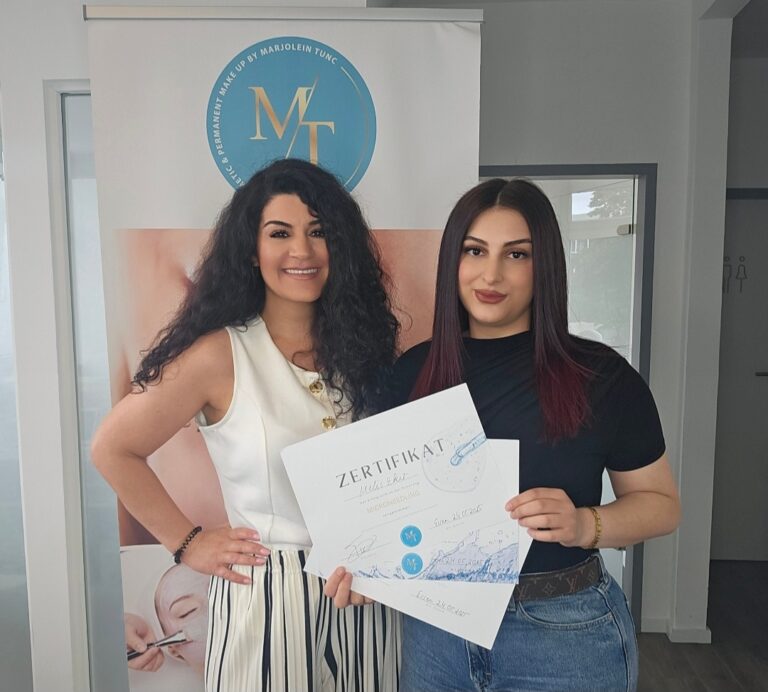 Kosmetikschulung in Essen mit Teilnehmerin aus Deutschland -MT Cosmetic Academy